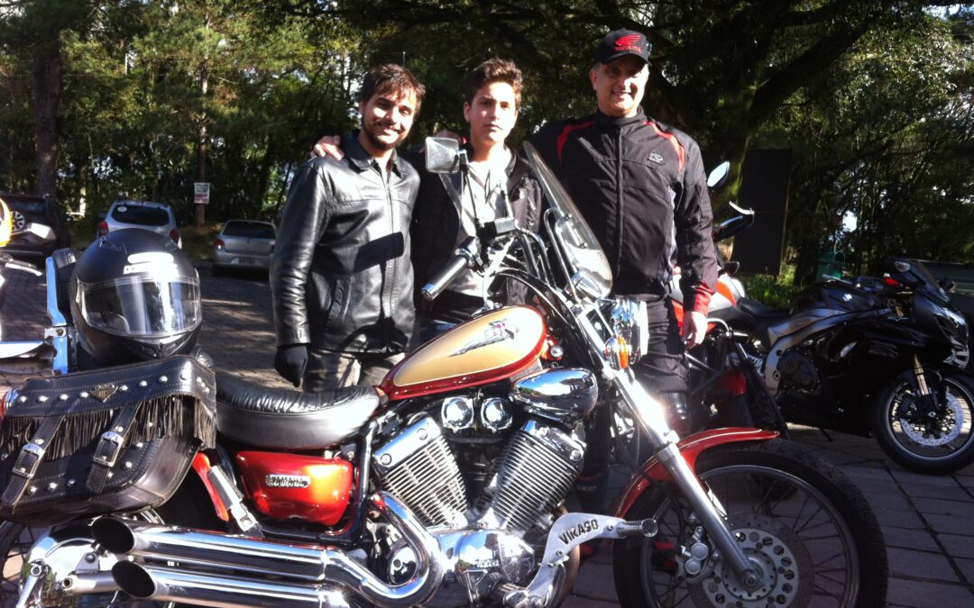 Tenda do Umbu – Primeiro passeio da Virago 535 do André